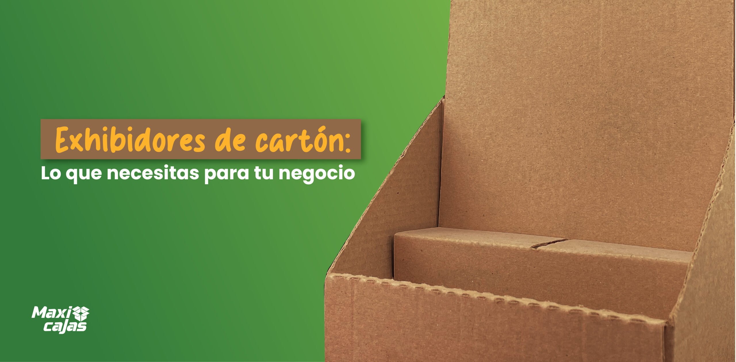 Exhibidores de cartón