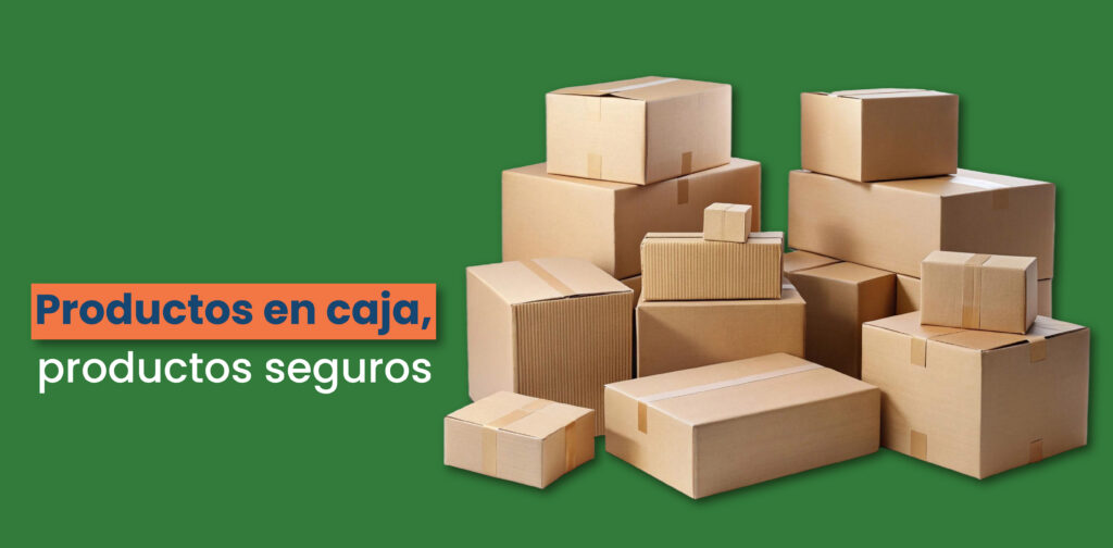 Productos en caja