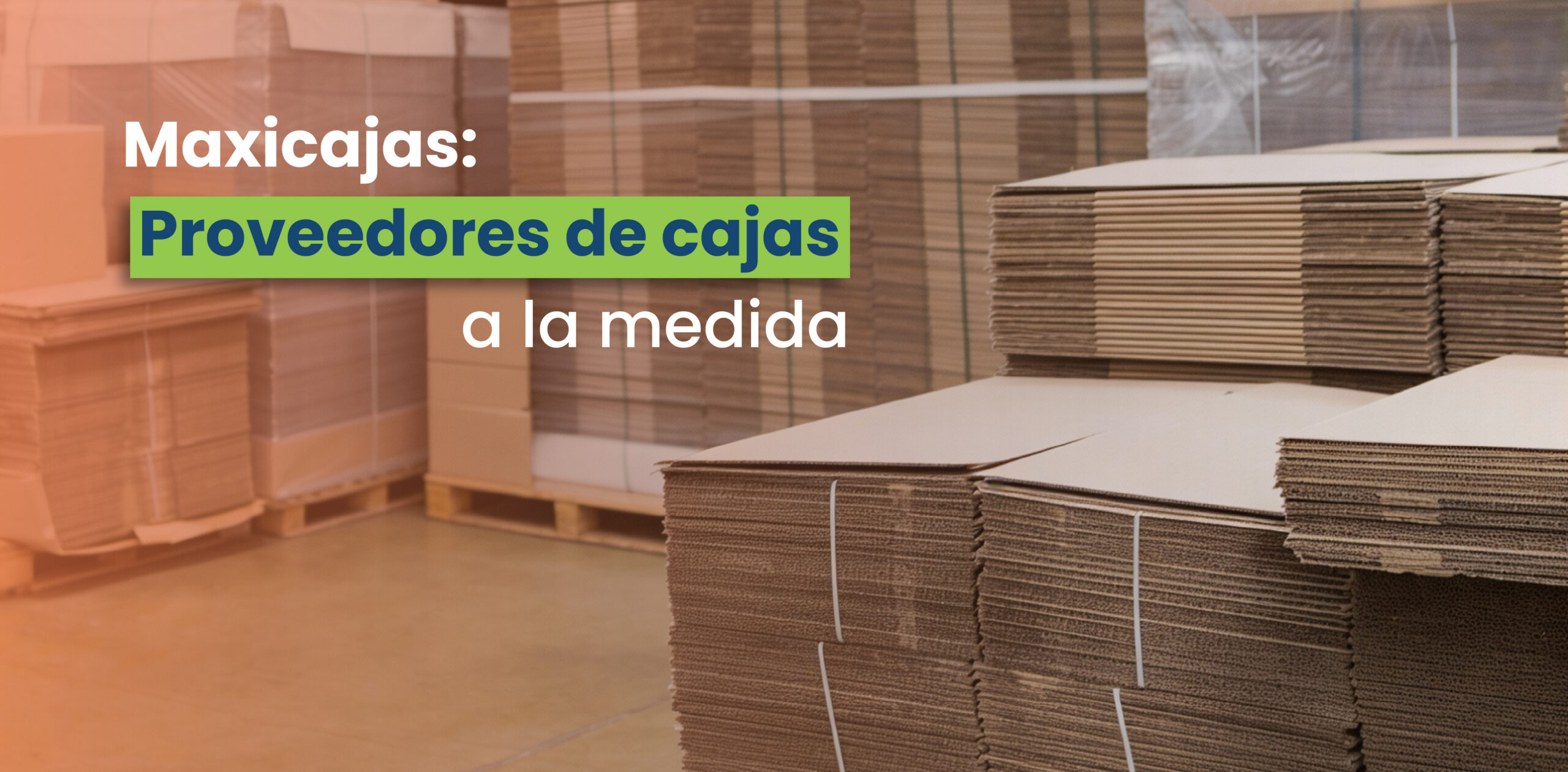 Proveedores de cajas